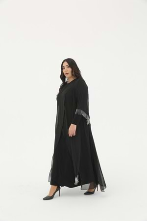 MÜSEMMA KOLLAR TAŞ PÜSKÜL SWAROVSKİ ABAYA